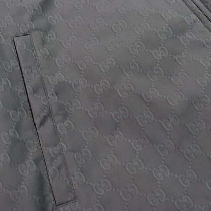 Gucci 24AW 795697 GG Nylon Logo Embroidery Reversible Hooded Padded Jacket