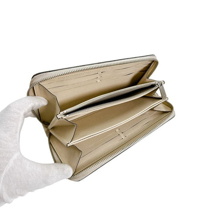 Louis Vuitton M61868 Monogram Mahina Round Zipper Zippy Wallet Long Wallet