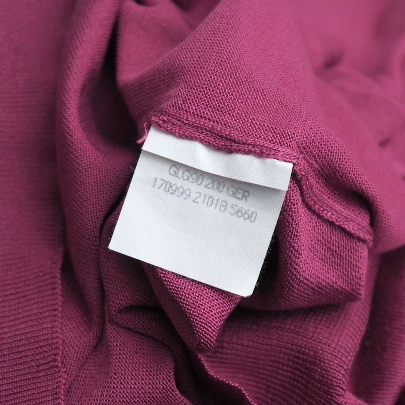 Gucci Knitwear Size XL All Silk GG Logo V-neck Sweater [recommended] 20250717