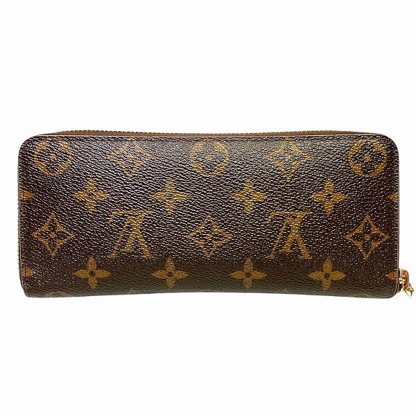 Louis Vuitton Monogram Portefeuille Cles Mance Flower Charm M64201 Long Wallet