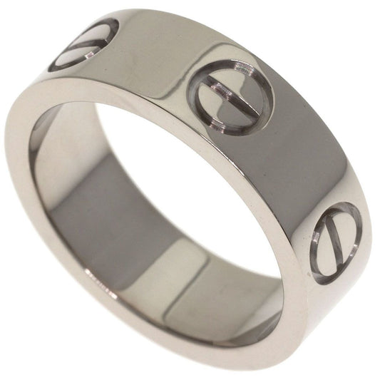 Cartier Love Ring 47 18k White Gold
