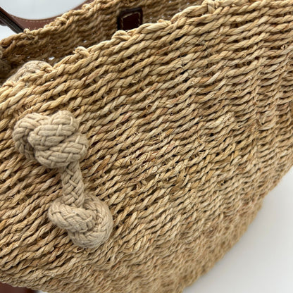 Prada Straw Handbag Beige — view 15
