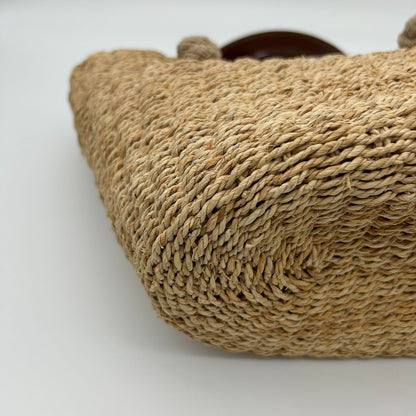 Prada Straw Handbag Beige — view 10