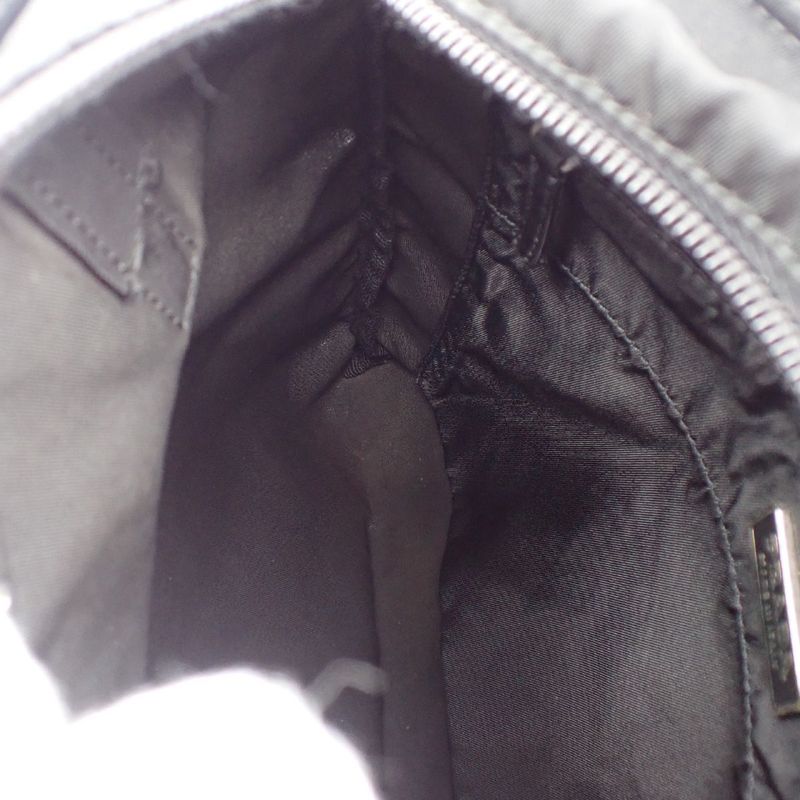 Prada Handbag Nylon Leather Logo 67ka722