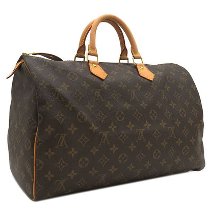 Louis Vuitton Handbag Speedy 40 Monogram Canvas Monogram Brown Boston Bag