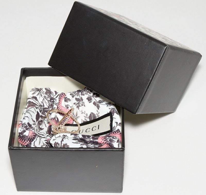 Gucci Ring 18K Yellow Gold Diamond 88P GG Running Ring