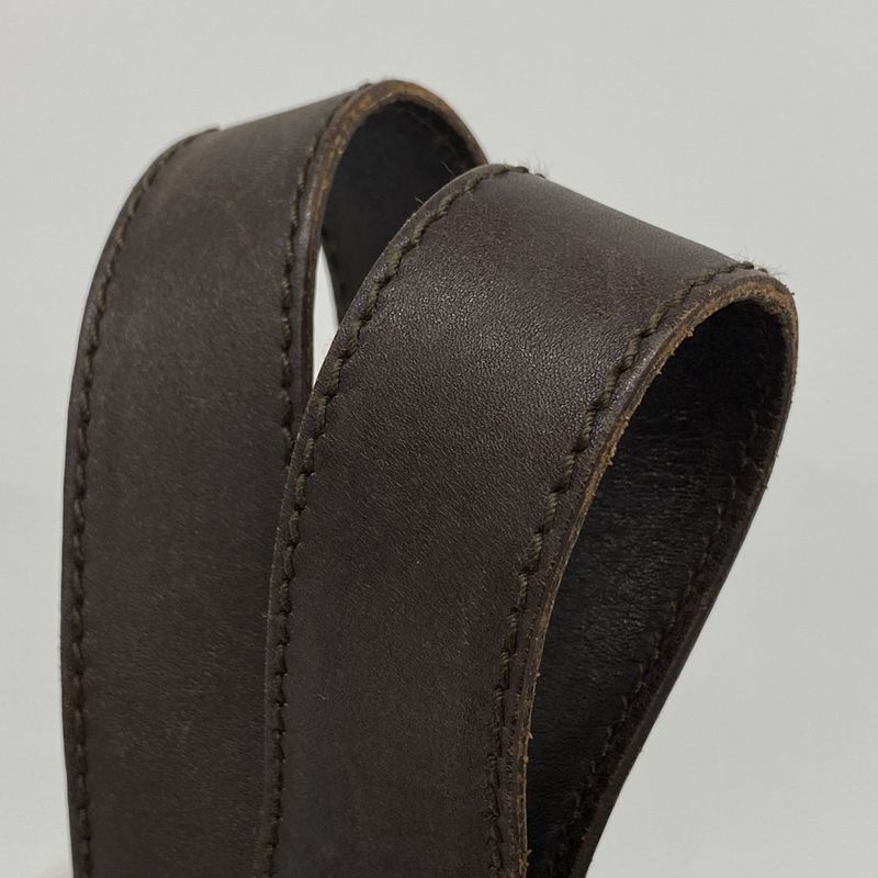 Gucci Tote Bag GG Canvas 145971 Canvas Brown Silver Hardware Women's