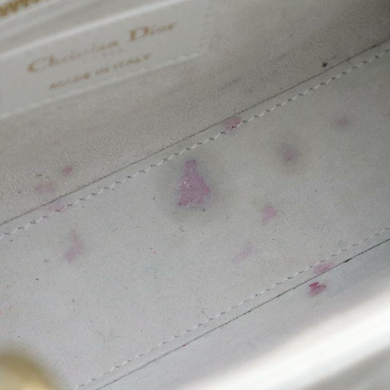 Christian DIOR Shoulder Bag Handbag Lady Dior