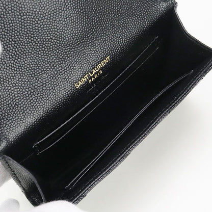 Saint Laurent Envelope Wallet Monogram Small Sl93242 Bifold Wallet Leather