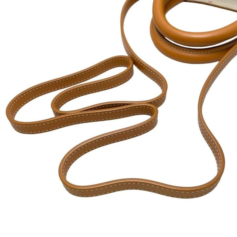 Celine Handbag Shoulder Bag Mini Vertical Cabas 193302bnz Logo Natural Tan