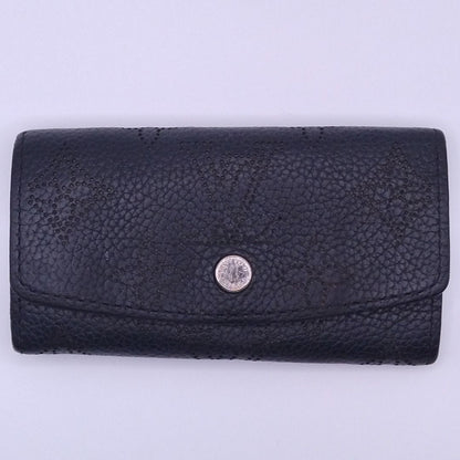 Louis Vuitton Key Case Multicles 4 Mahina Noir Black Key Holder