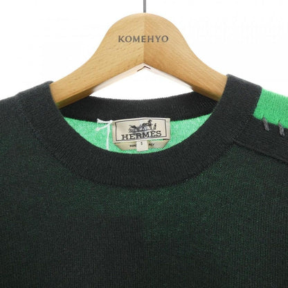 Hermes Knit Sweater Green — view 5
