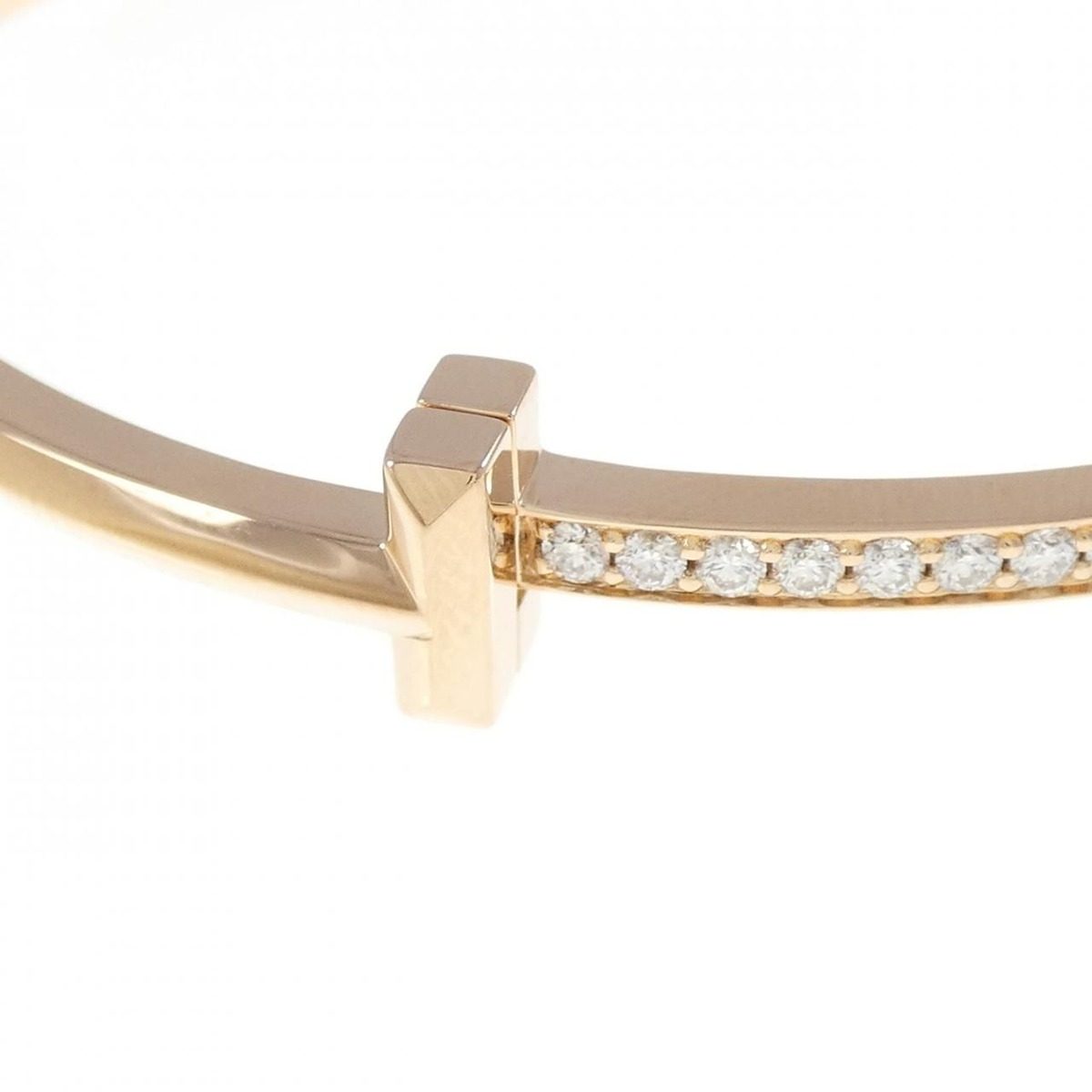 Tiffany & Co T One Narrow Bangle Bracelet — view 2