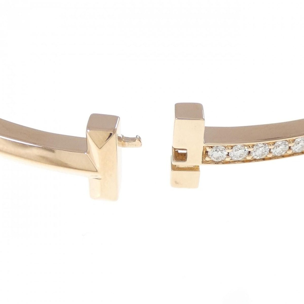 Tiffany & Co T One Narrow Bangle Bracelet — view 4