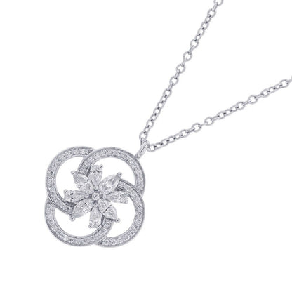Tiffany & Co. Necklace Victoria Star Key Pendant Small Diamond