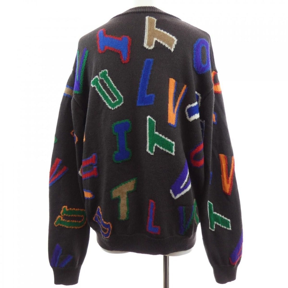 Louis Vuitton Nba Letter Neck Knit Sweater — view 2