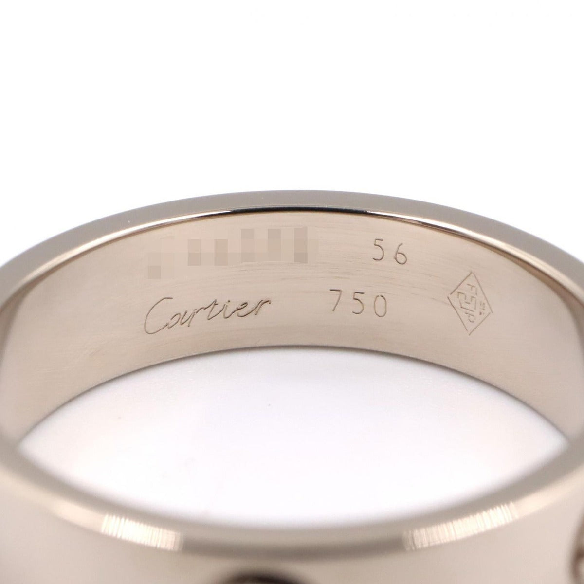 Cartier Ring Love 18K White Gold — view 3