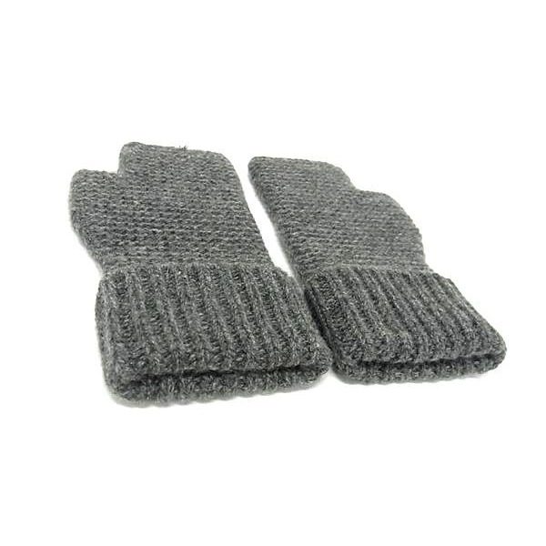 Hermes Cashmere Gloves Gray — view 2