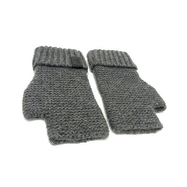 Hermes Cashmere Gloves Gray