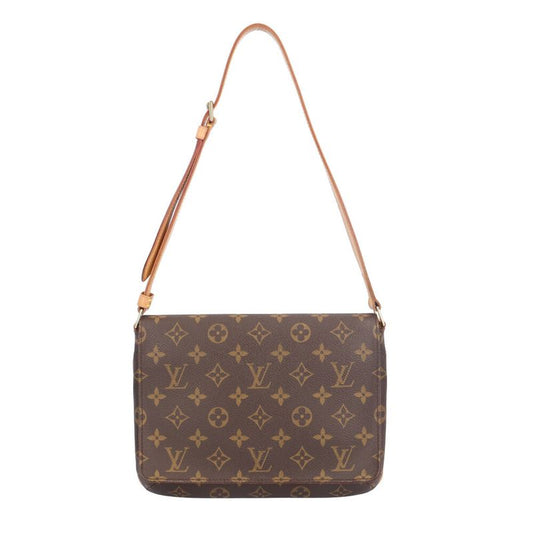 Louis Vuitton Musette Tango Short Monogram Shoulder Bag Monogram Canvas M51257