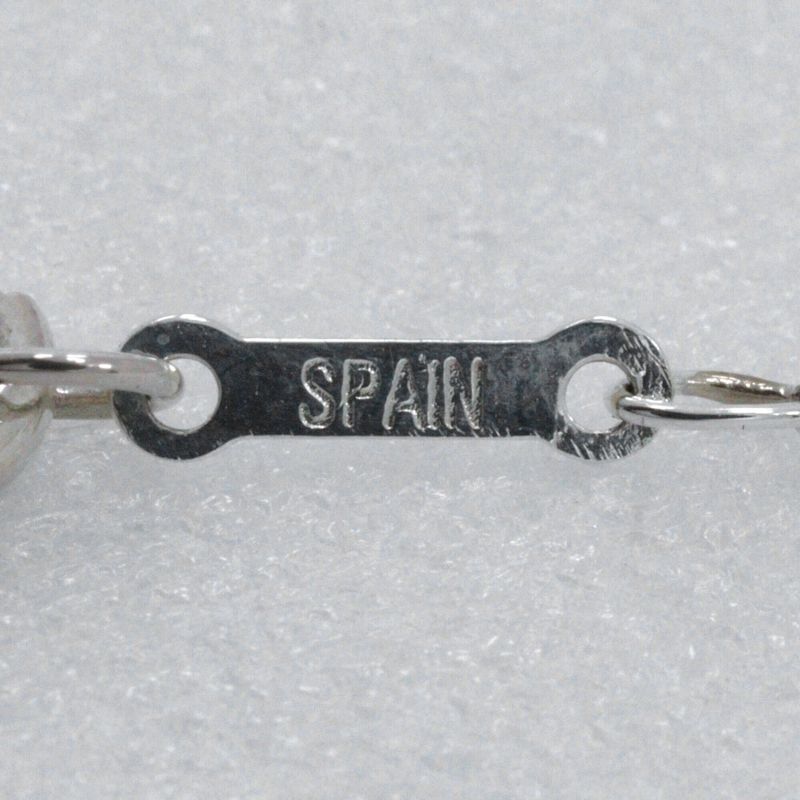 Tiffany & Co Open Heart Elsa Peretti 925 Silver Ladies 2.5g Necklace