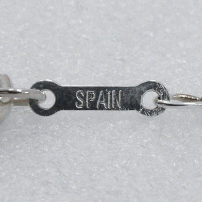 Tiffany & Co Open Heart Elsa Peretti 925 Silver Ladies 2.5g Necklace