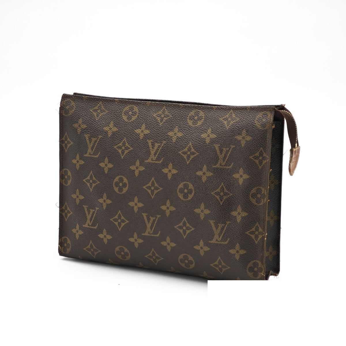 Louis Vuitton Poche Toilette 26 Bag Handbag Second Bag Brown