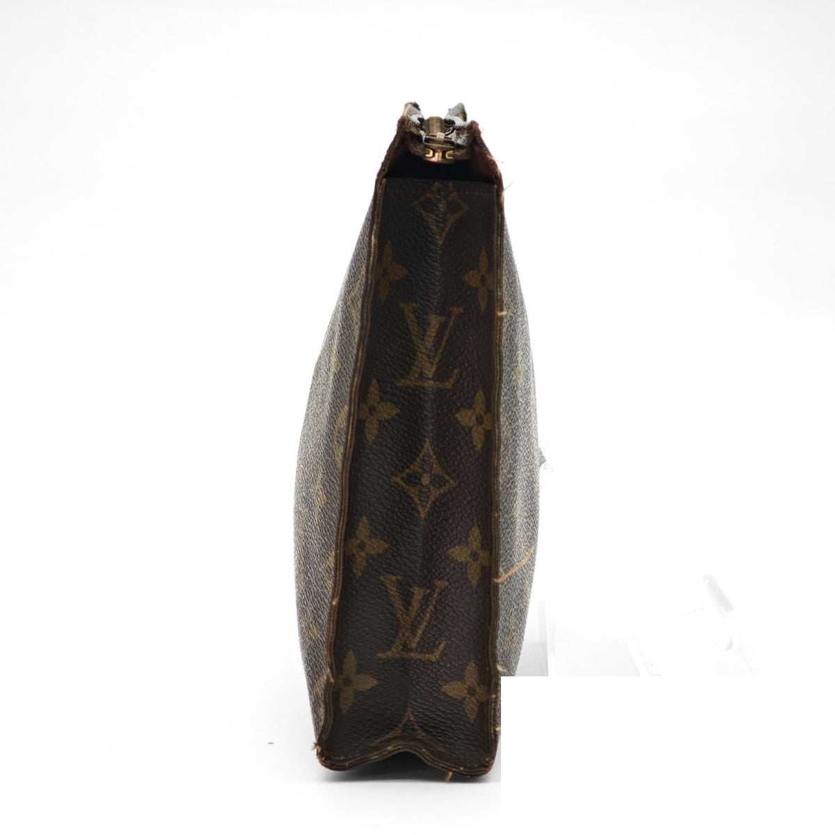 Louis Vuitton Poche Toilette 26 Bag Handbag Second Bag Brown — view 5