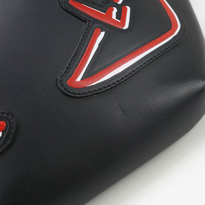 Fendi Belt Bug Monster Bugs Eye 7va434 A72K Body Bag Leather Men's