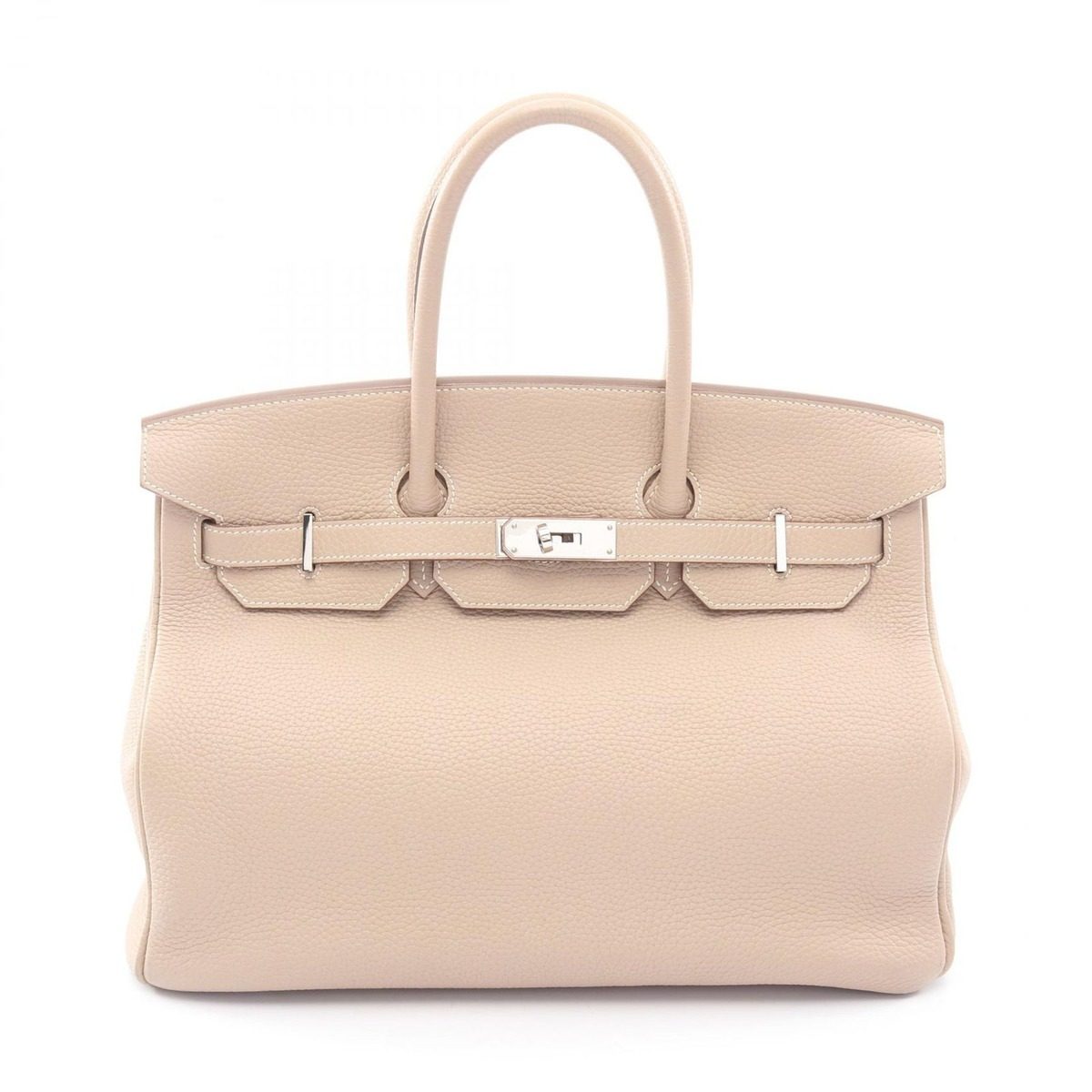 Hermes Handbag Birkin 35 Argill Leather