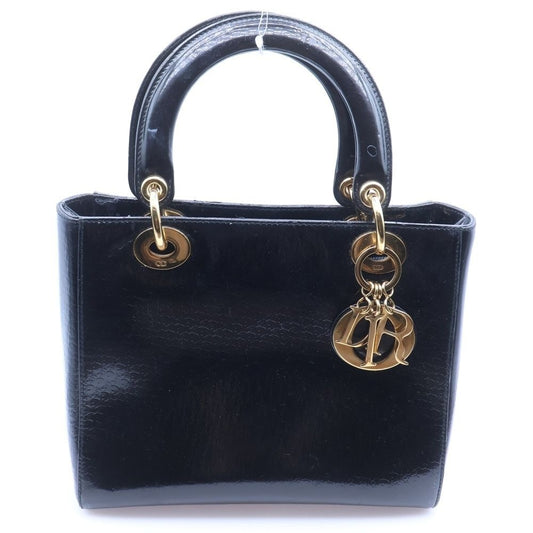 Dior Trotter 2-Way Tote Shoulder Bag Black