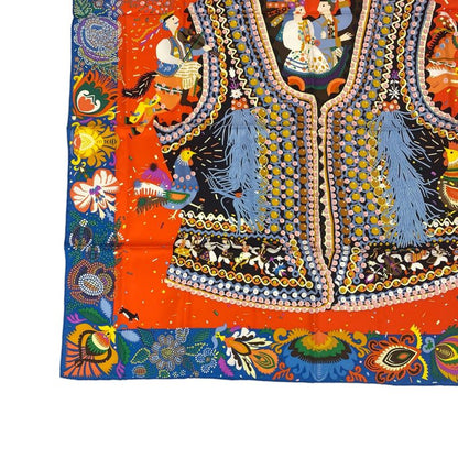 Hermes Spring-summer 2023 Carre 90 Scarf Silk Costume DE FETE Multicolor