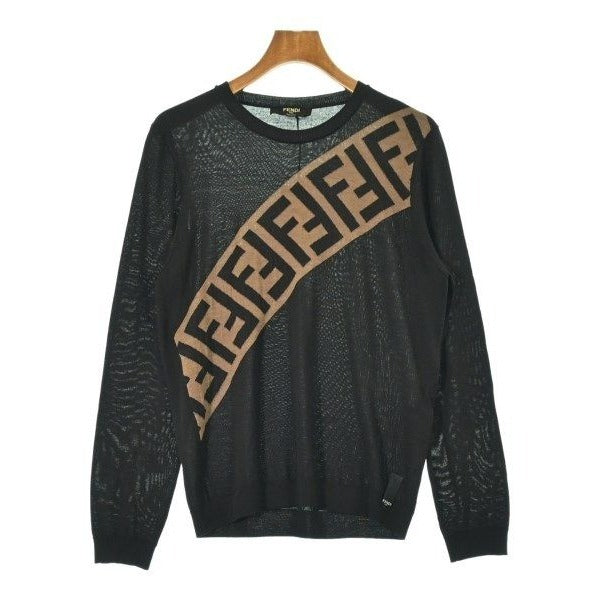 Fendi Knit Sweater Wool Black