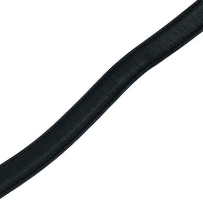Bvlgari Bulgari Monete Belt Accessories Ancient Coin Motif Small Leather Black