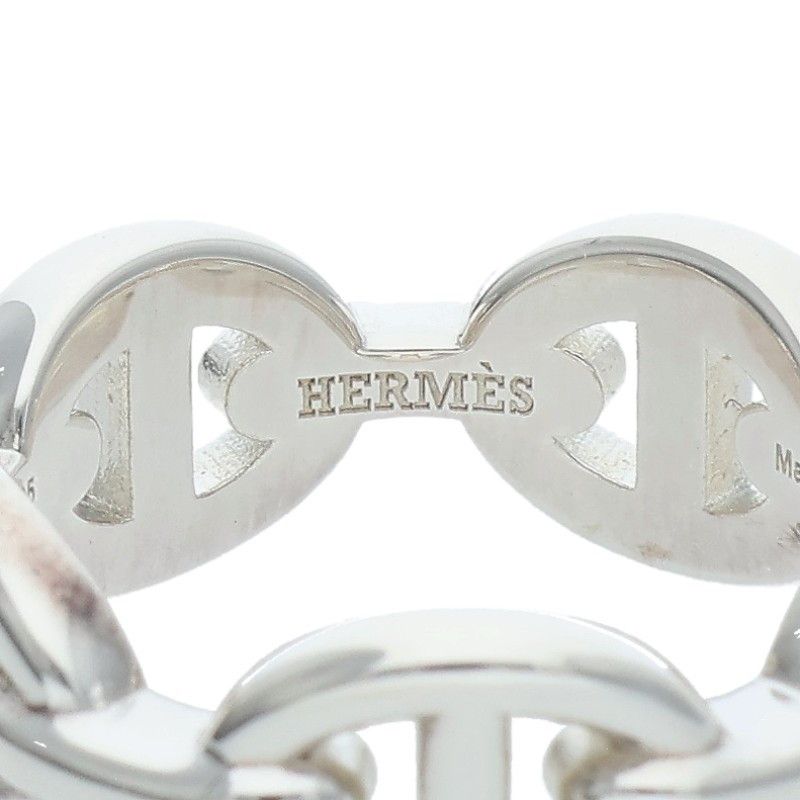 Hermes Chaine D'ancre Enchainee PM Chaine D'ancre Enchainee PM Silver Ring Mens