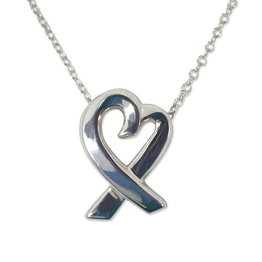 Tiffany 925 Loving Heart Pendant Necklace