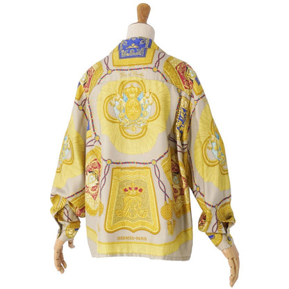 Hermes Vintage Shirt Blouse Long Sleeve — view 5