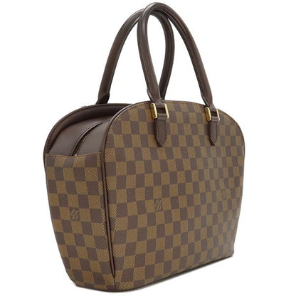 Louis Vuitton Handbag Sarria Orizontal Damier Canvas Damier Ebene Gold Hardware