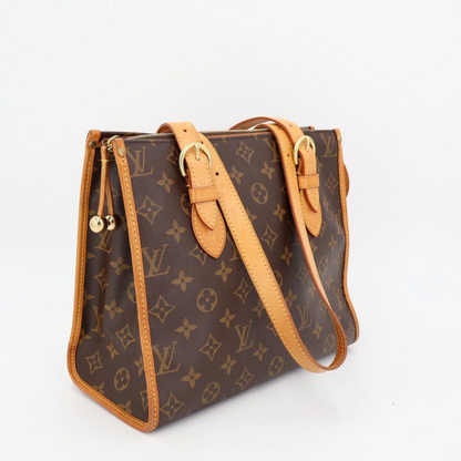 Louis Vuitton Monogram Popincourt O One Shoulder Tote Bag M40007 Brown PVC
