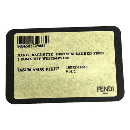 Fendi - F Logo Earrings - Green X Silver - Women's