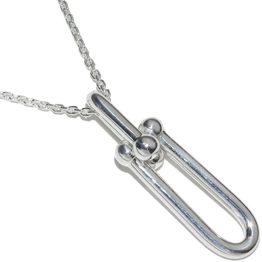 Tiffany & Co Pendant Necklace SV Hardware Slender Link Pendant Necklace