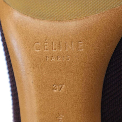 Celine by Phoebe Philo Stretch Sock Boots Burgundy 37