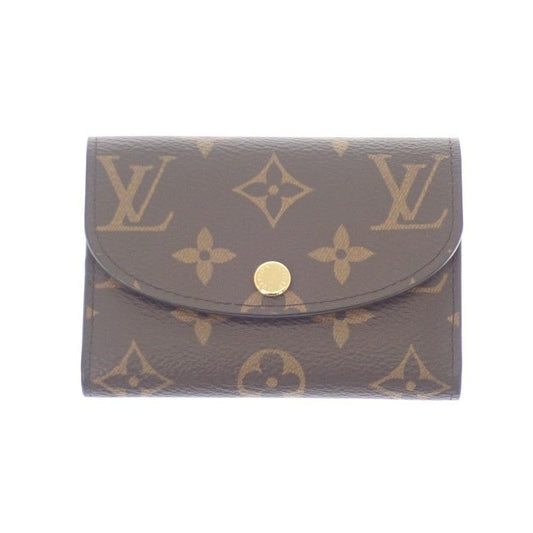 Louis Vuitton Porte Monnaie Rosalie Coin Case Monogram Canvas Pink Rose