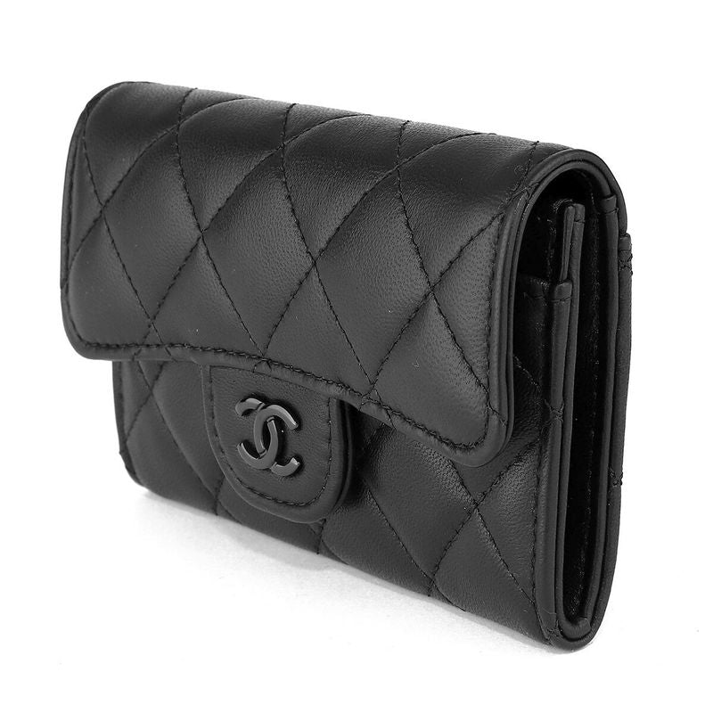 Chanel Card Case Black