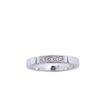 Cartier Ring Maillon Panthere 18k White Gold Diamond — view 2