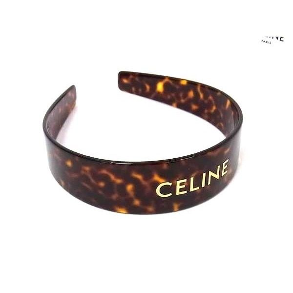 Celine Tortoiseshell Headband Hair Brown