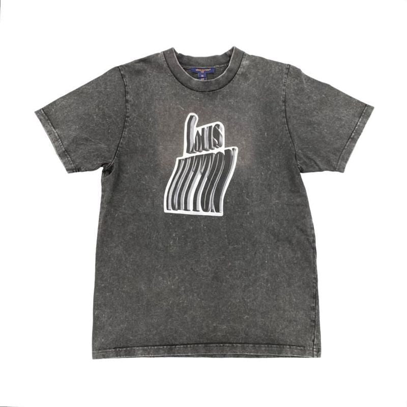 Louis Vuitton Short Sleeve T-Shirt Graphic Signature Shirt Rw241 wa Gpv