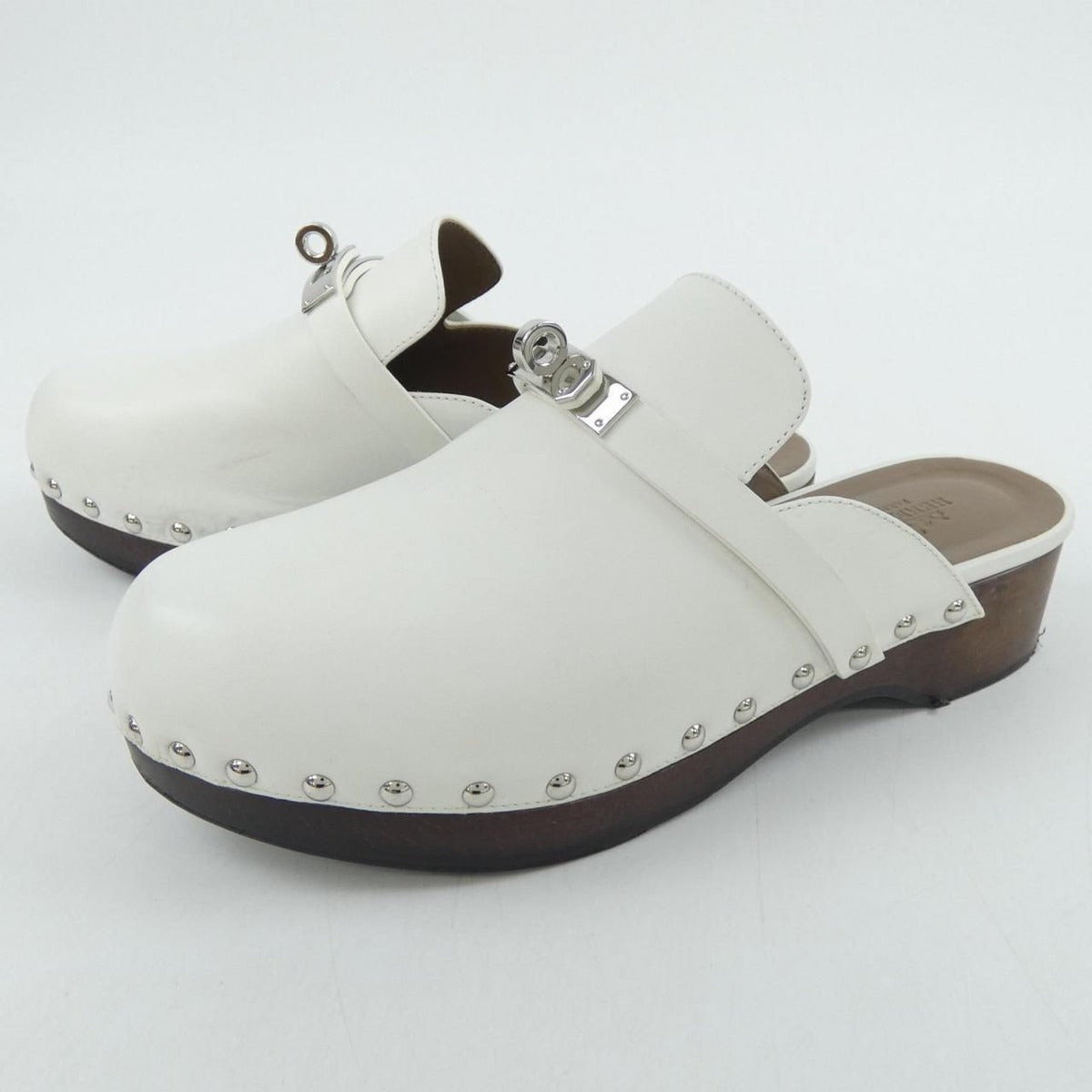 Hermes Carlotta Kelly Buckle Shoes — view 3