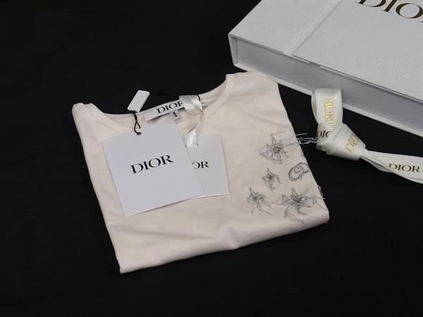 Christian Dior Cotton Sleeve T-shirt Top Size 110 Clothing Kids
