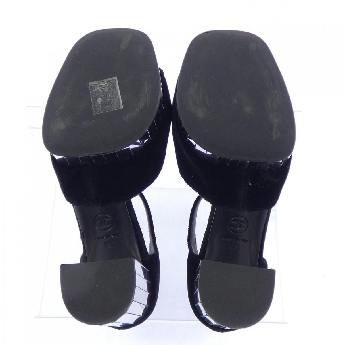 Chanel Shoes Loafers Black — view 4